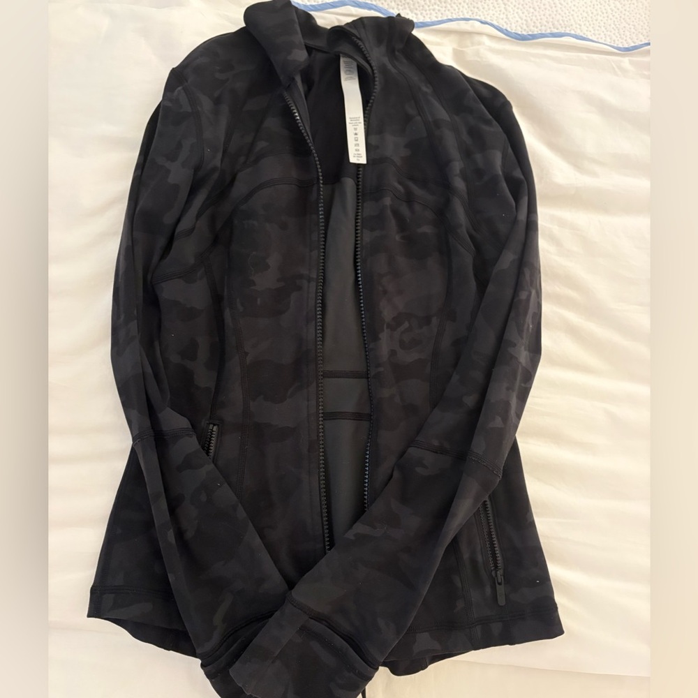 lululemon athletica Black Camouflage define Jacket
